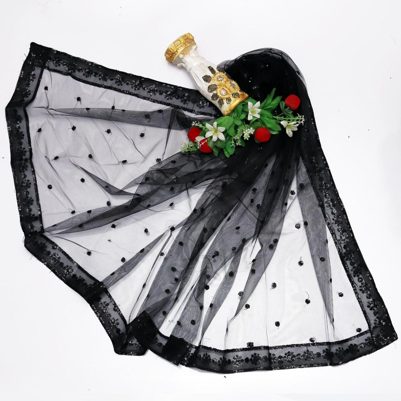 HEAVY SEQUINS EMBROIDERY DRESS