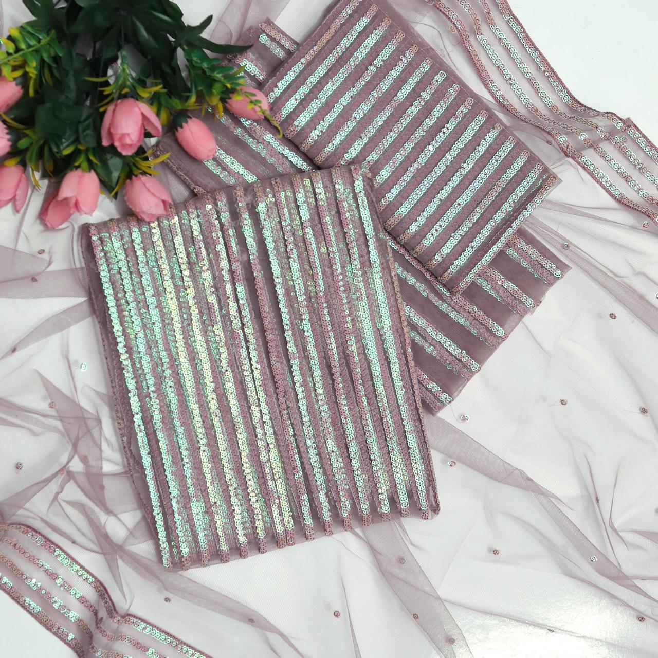 HEAVY SEQUINS EMBROIDERY DRESS