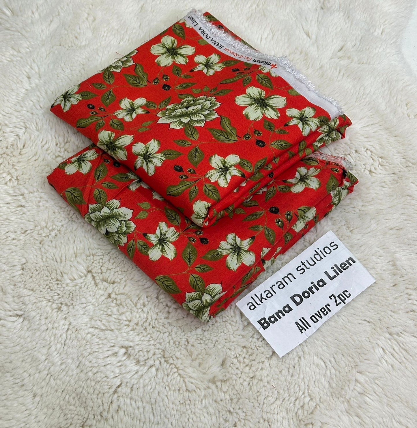 2PCS BANA DORIA LINEN