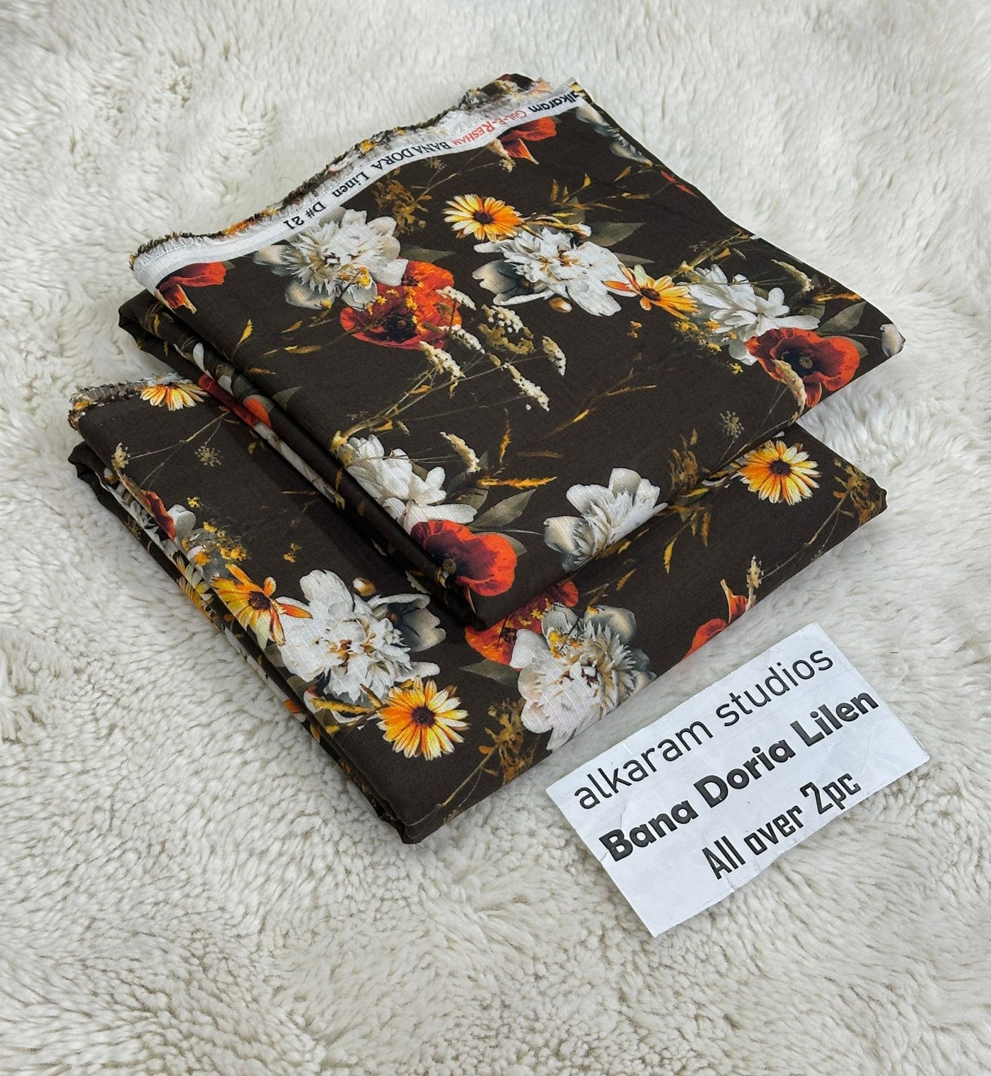 2PCS BANA DORIA LINEN