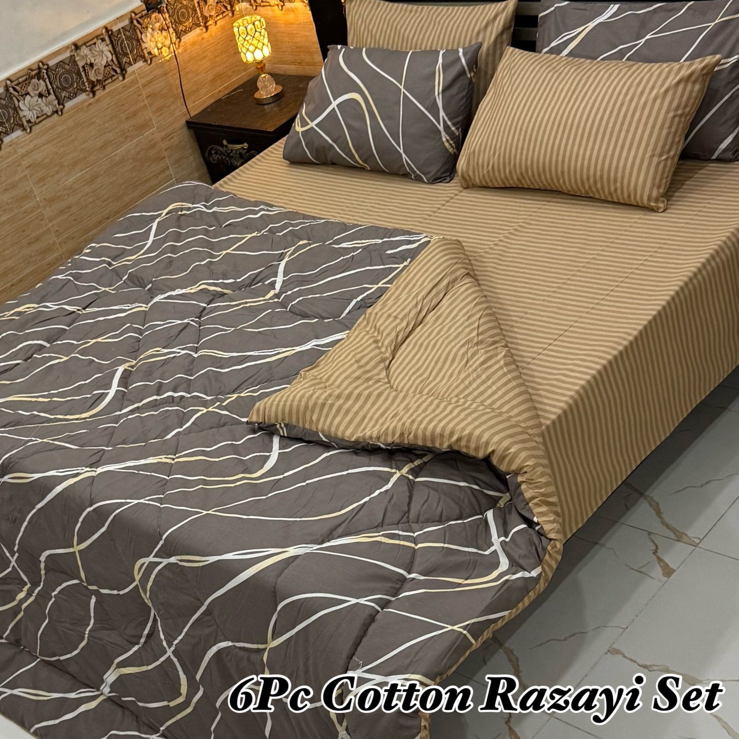 B ..6PC Cotton Vicky Razayi Set🔥