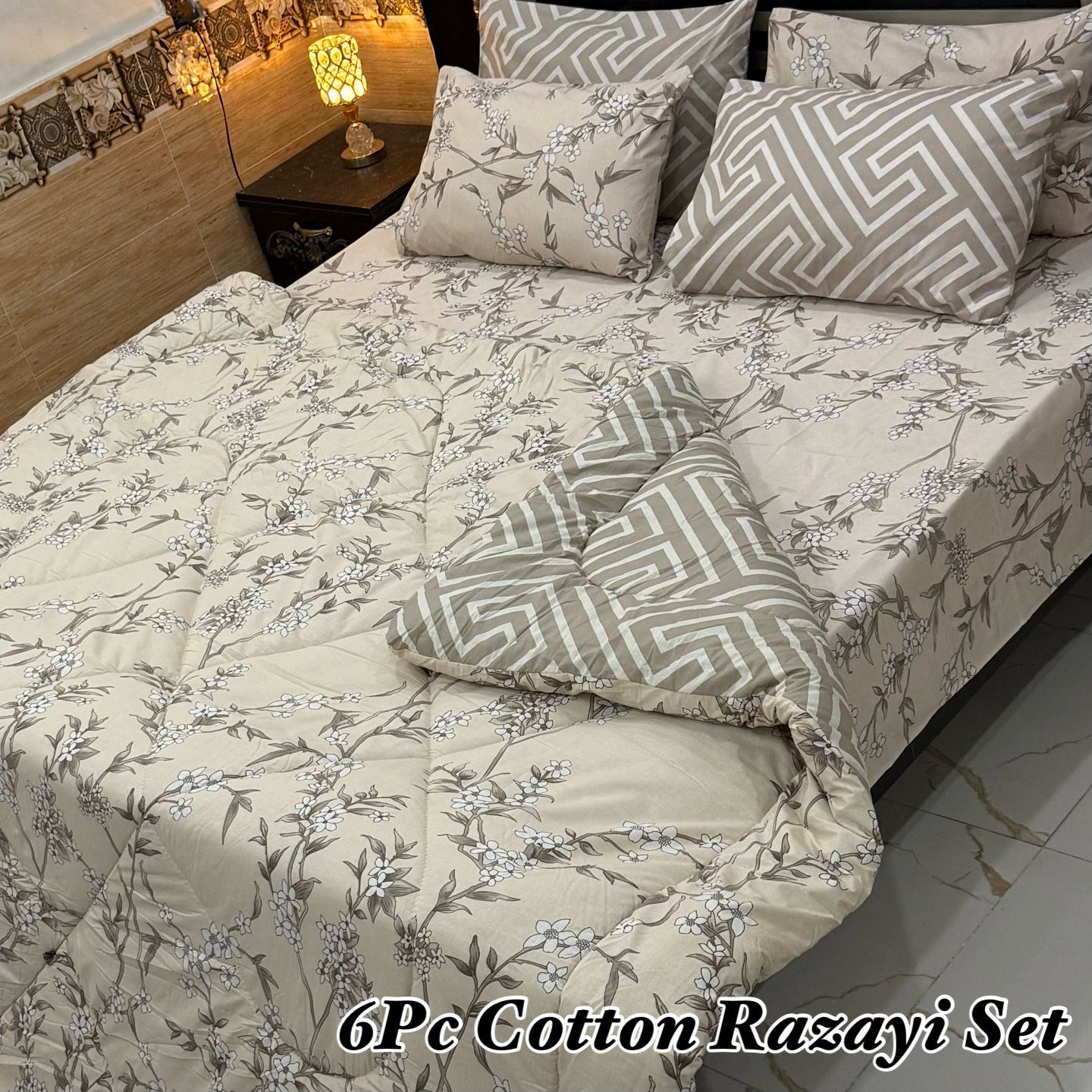 B ..6PC Cotton Vicky Razayi Set🔥