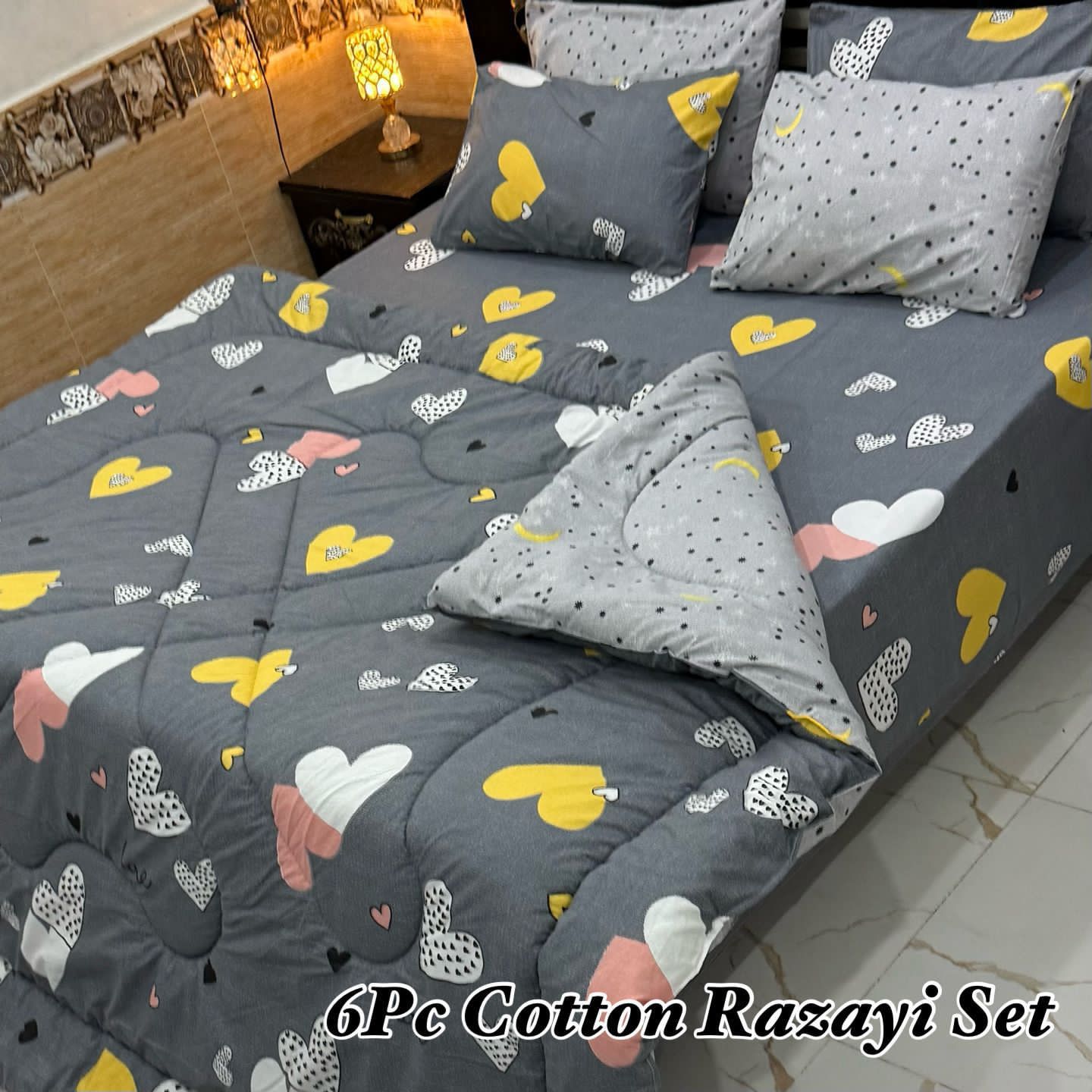 B ..6PC Cotton Vicky Razayi Set🔥