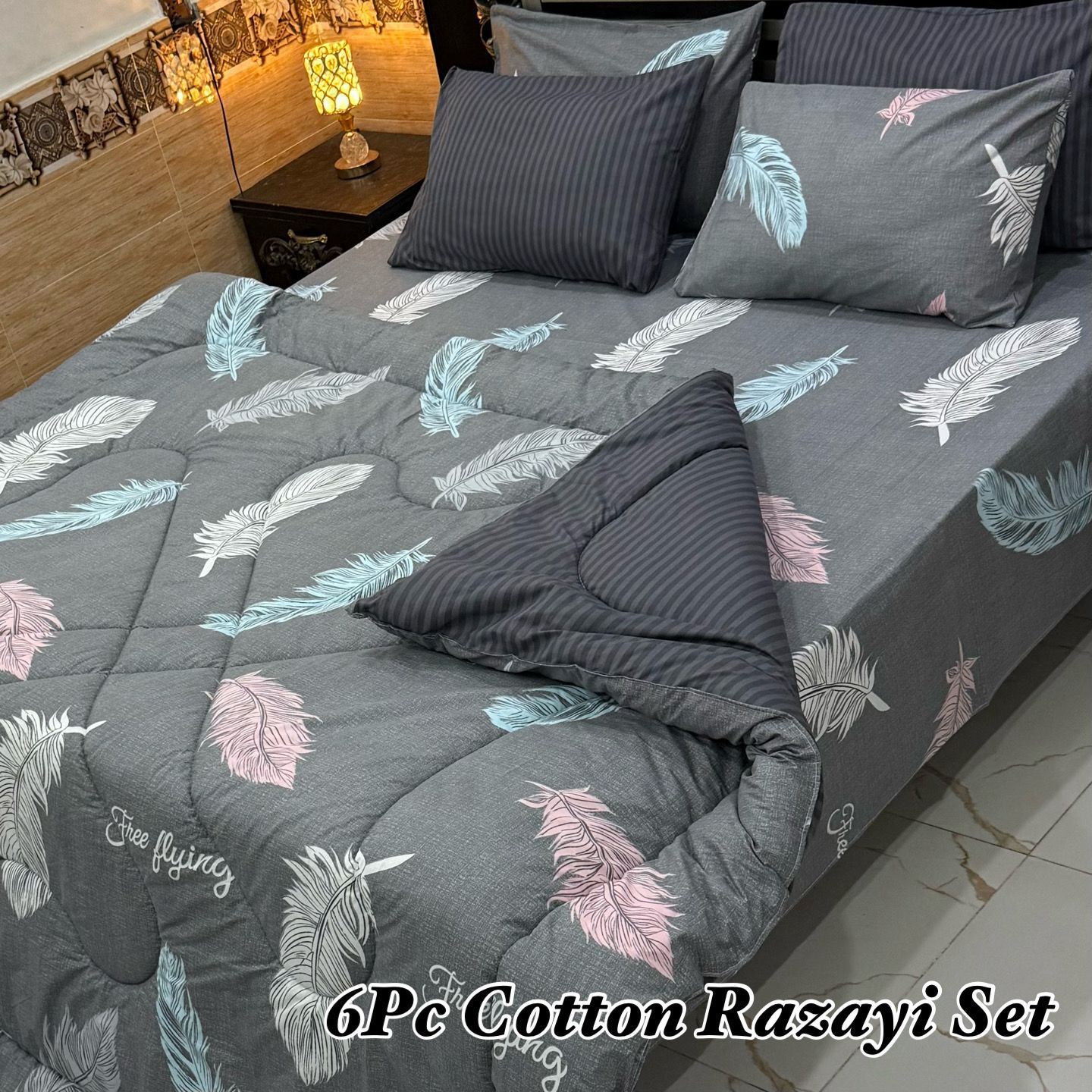 B ..6PC Cotton Vicky Razayi Set🔥
