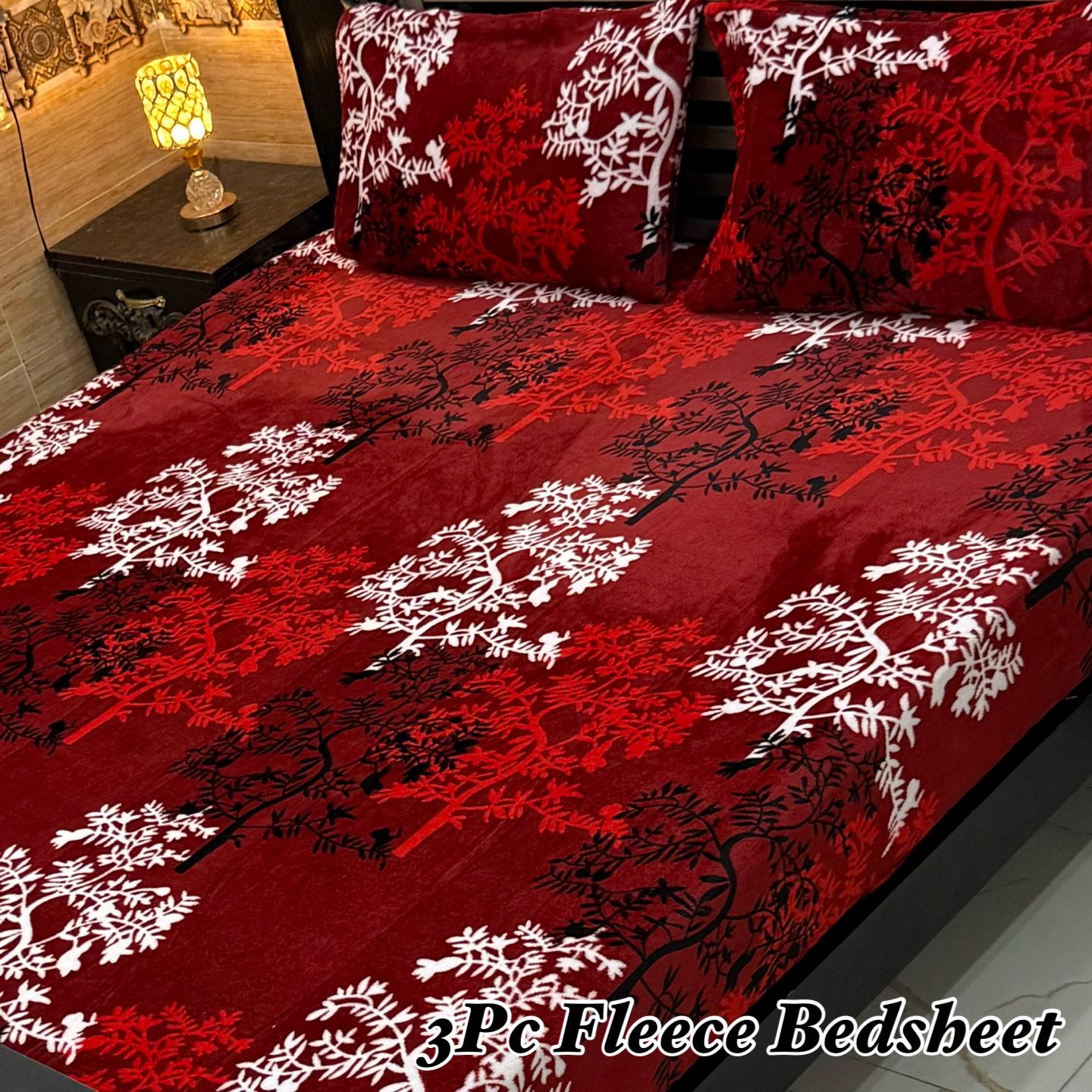B .3pc Flees bedsheet 😍