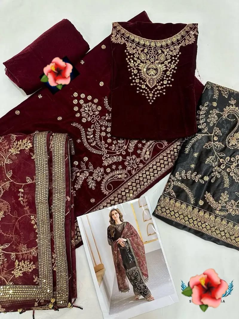 Jazmine Luxury Velvet Suit