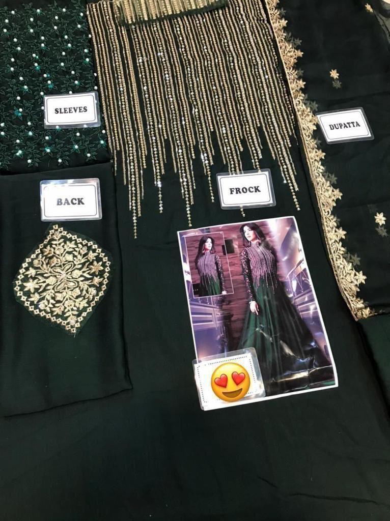 :Indian chiffon maxi