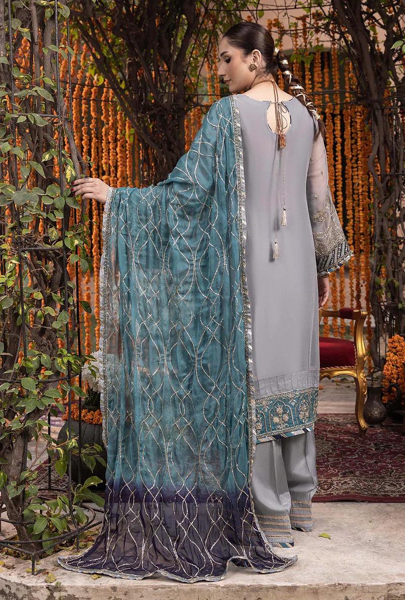 Adan Libas Chiffon Embroidered