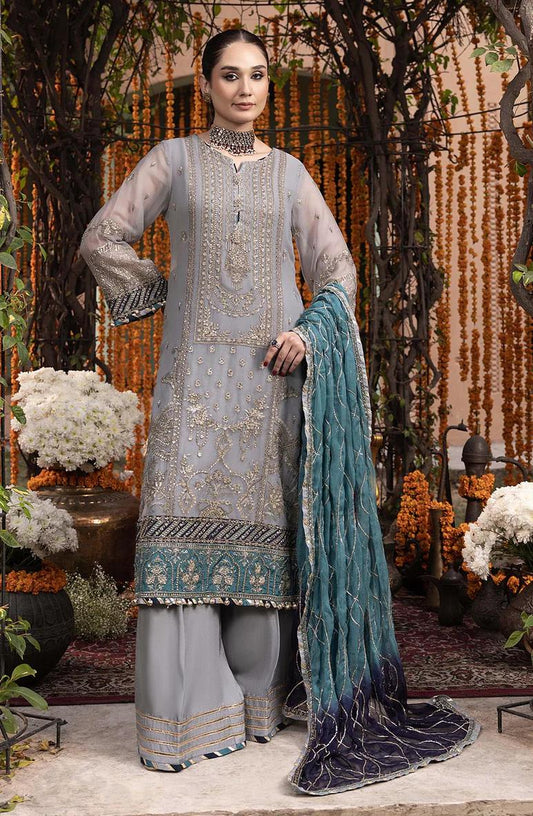 Adan Libas Chiffon Embroidered
