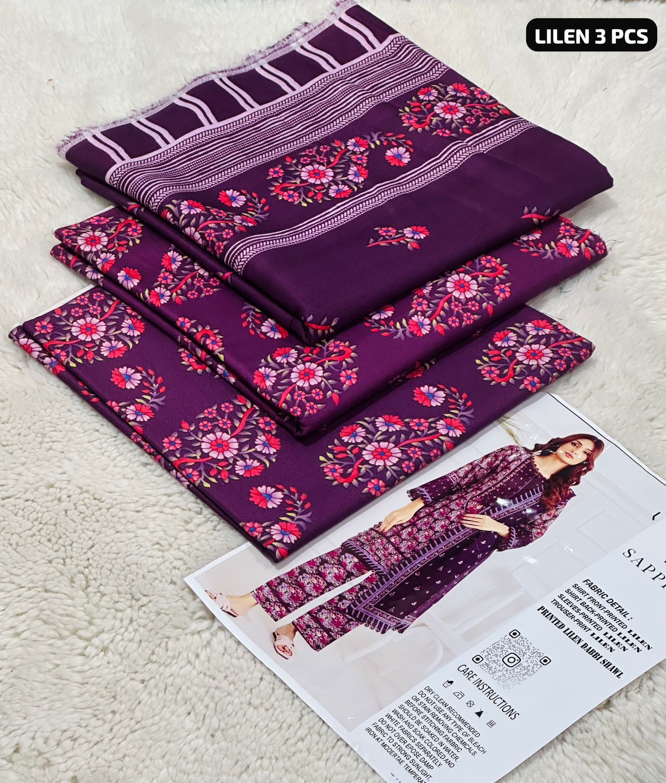 3pc SAPHIRE  BRAND