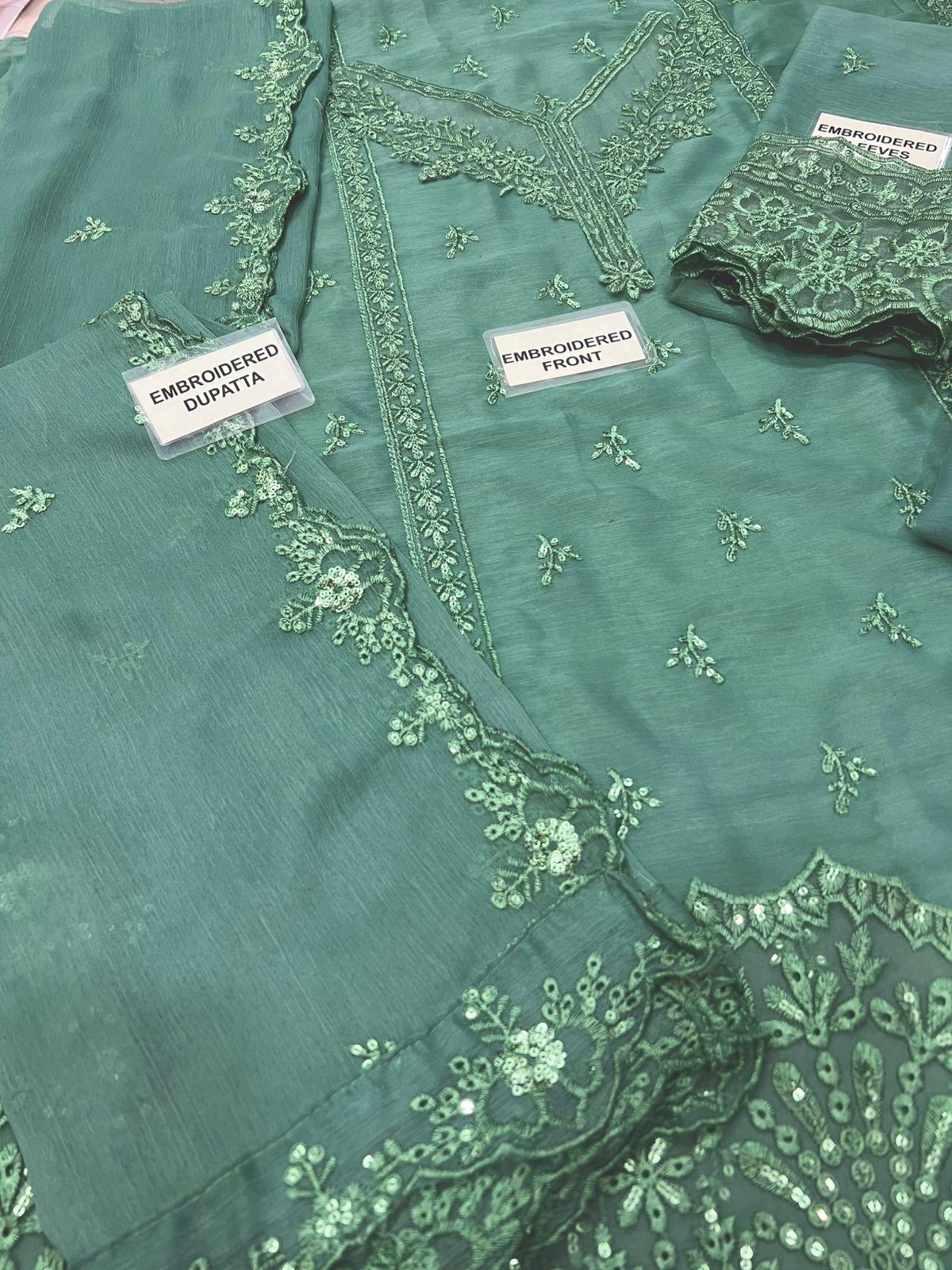 :AZURE CHIFFON