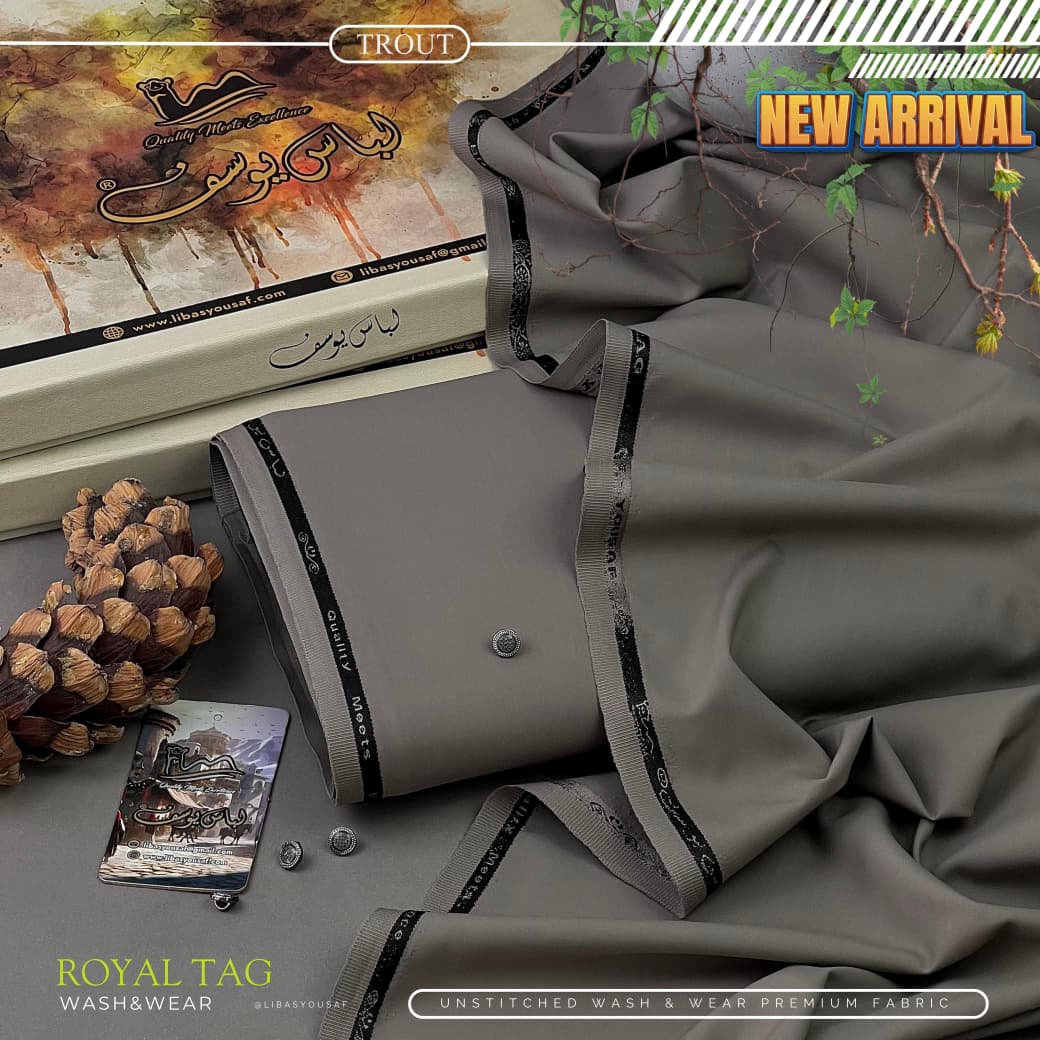 man Libas-e-Yousaf  Wash'n Wear Fabric