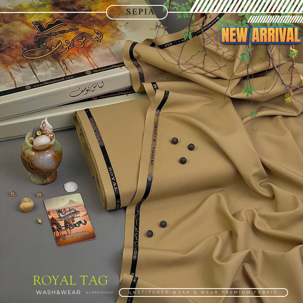 man Libas-e-Yousaf  Wash'n Wear Fabric