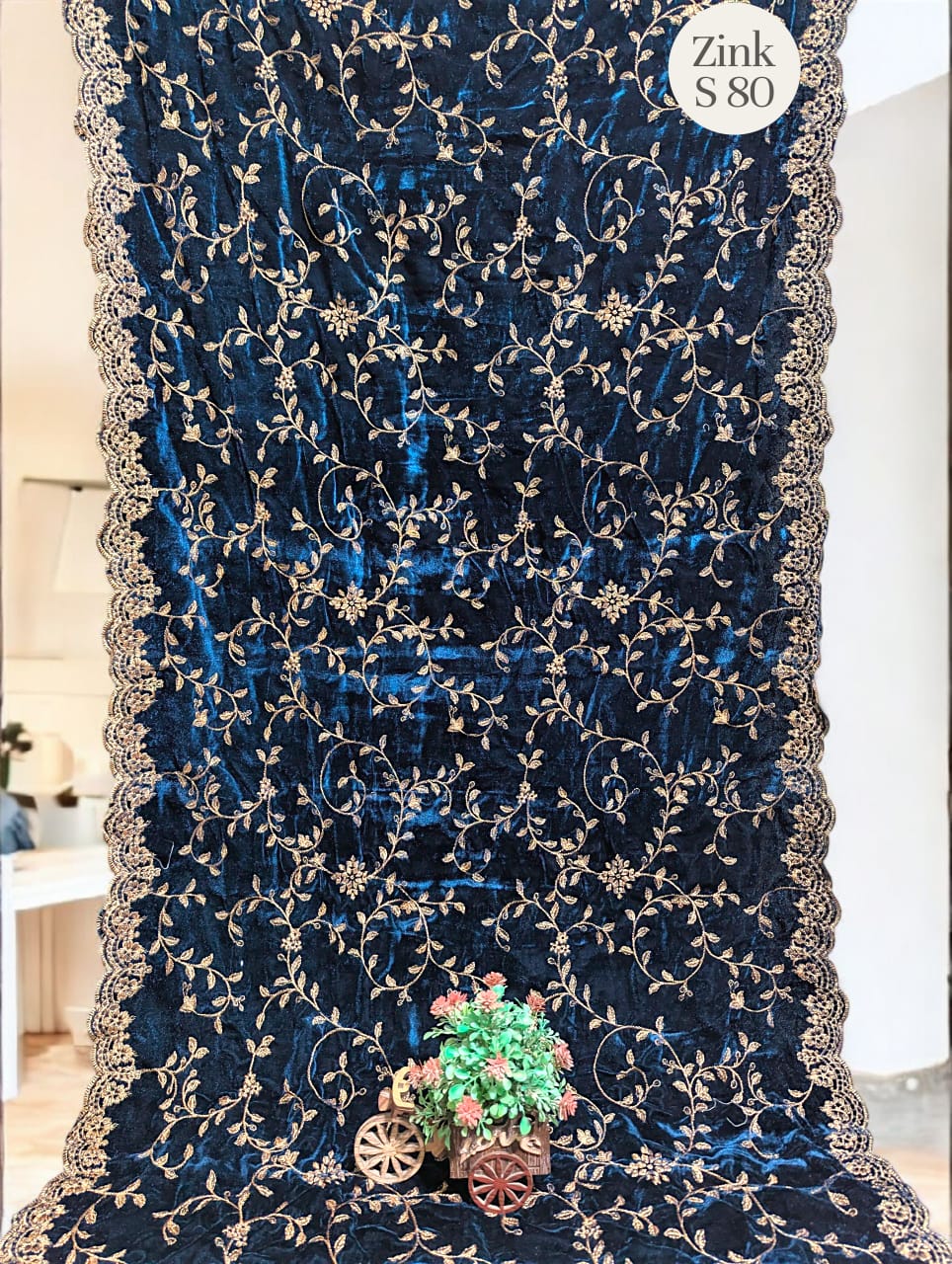 Winter Velvet Shawls