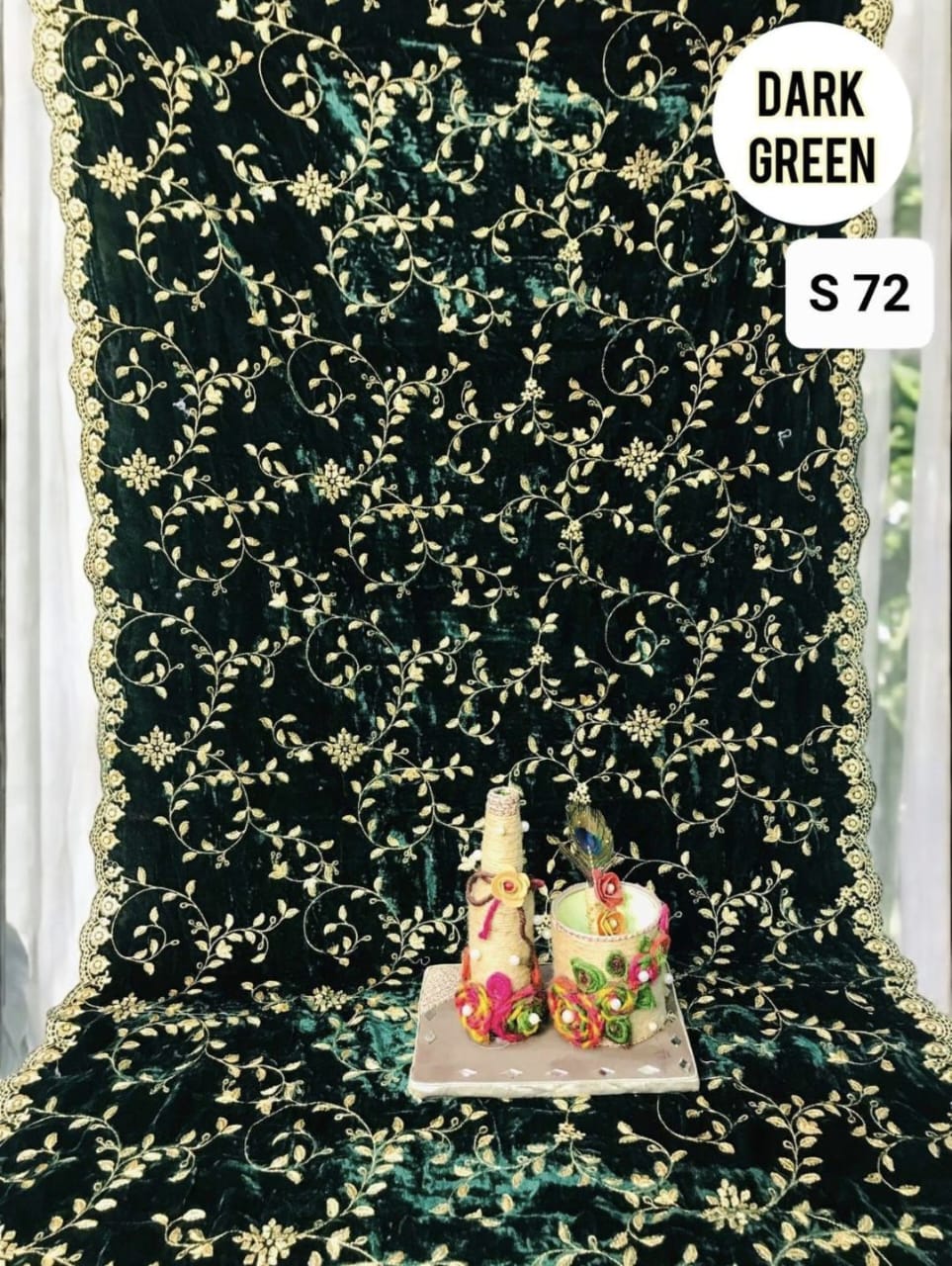 Winter Velvet Shawls