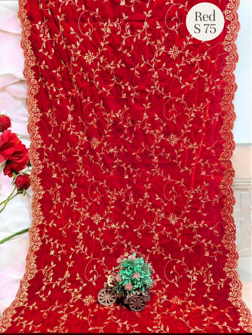 Winter Velvet Shawls