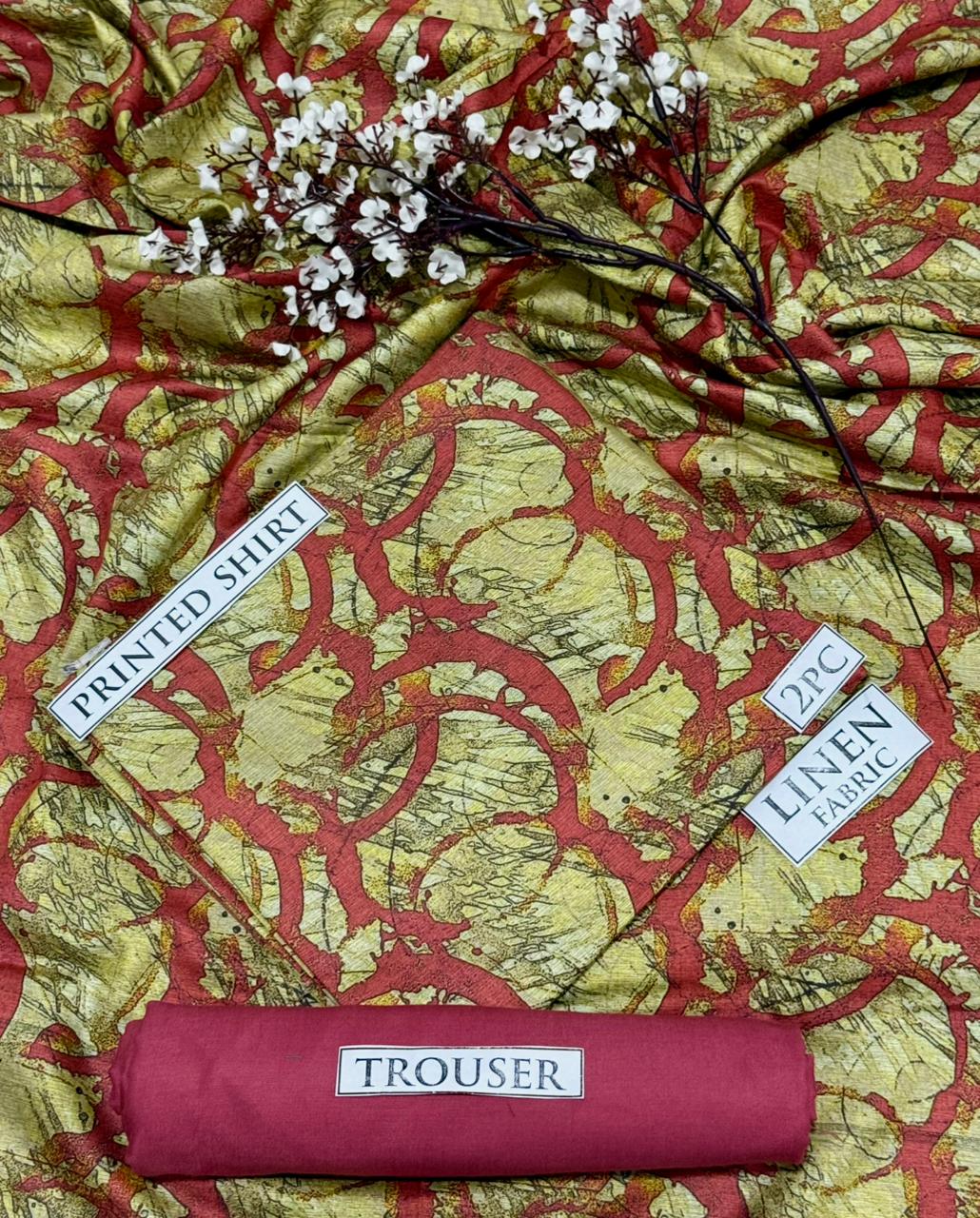 2pc  LINEN PRINTED COLLECTION