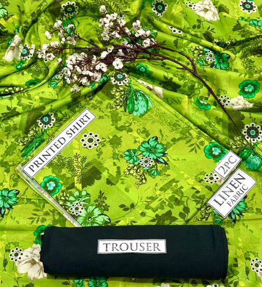 2pc  LINEN PRINTED COLLECTION