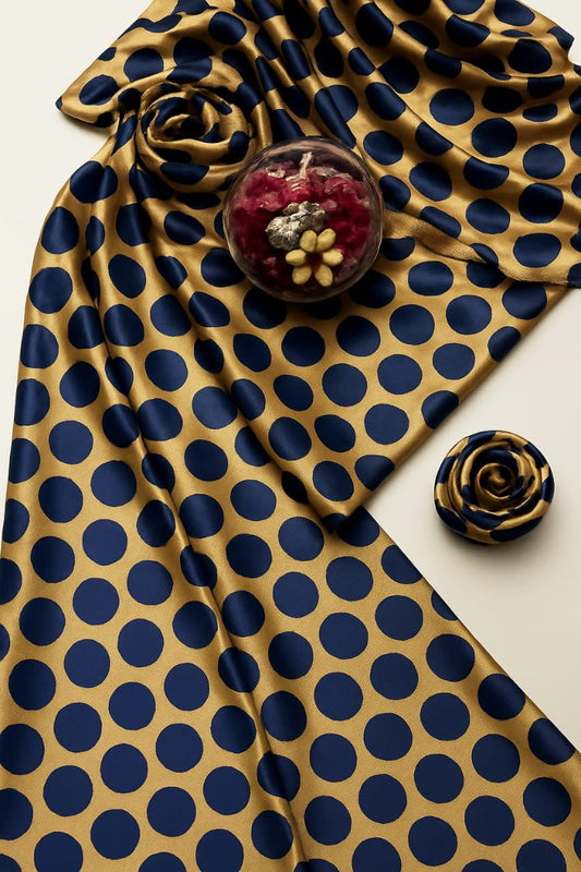 3pc Shamooz Silk Fabric detail