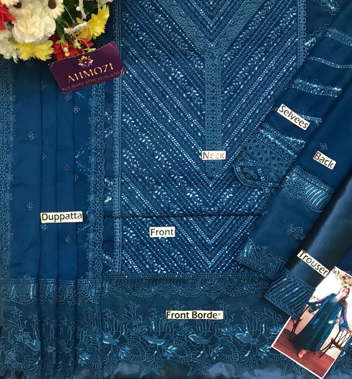 Azure Wearing By Maya Ali ❤️ F͜͡e͜͡F͜͡