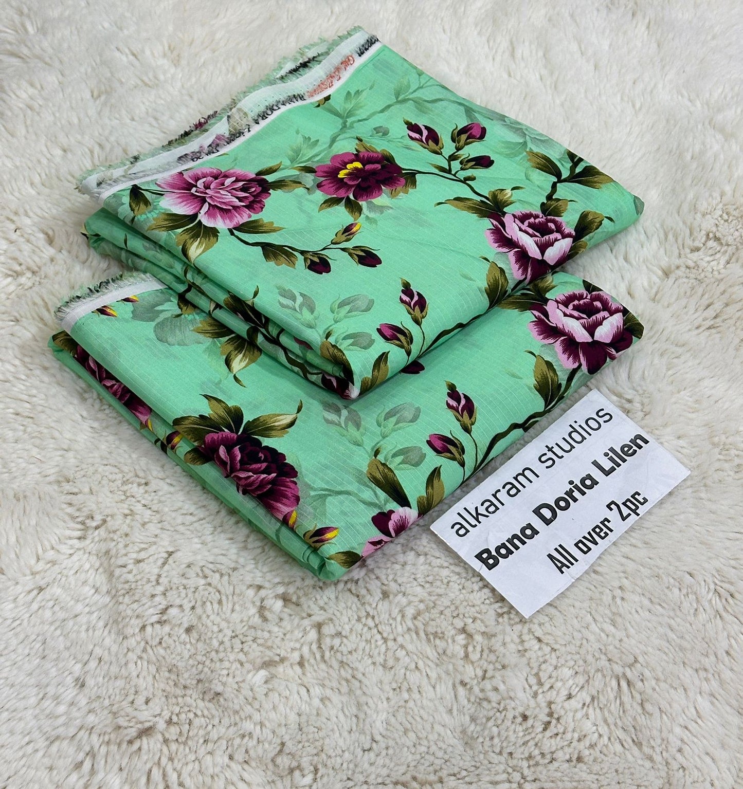 2PCS  BANA DORIA LINEN