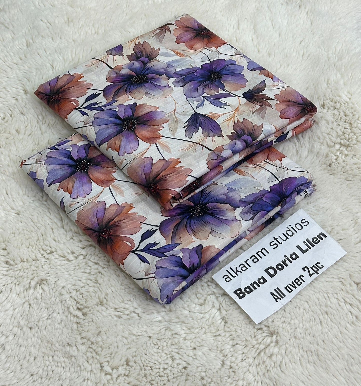2PCS  BANA DORIA LINEN