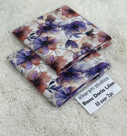 2PCS  BANA DORIA LINEN