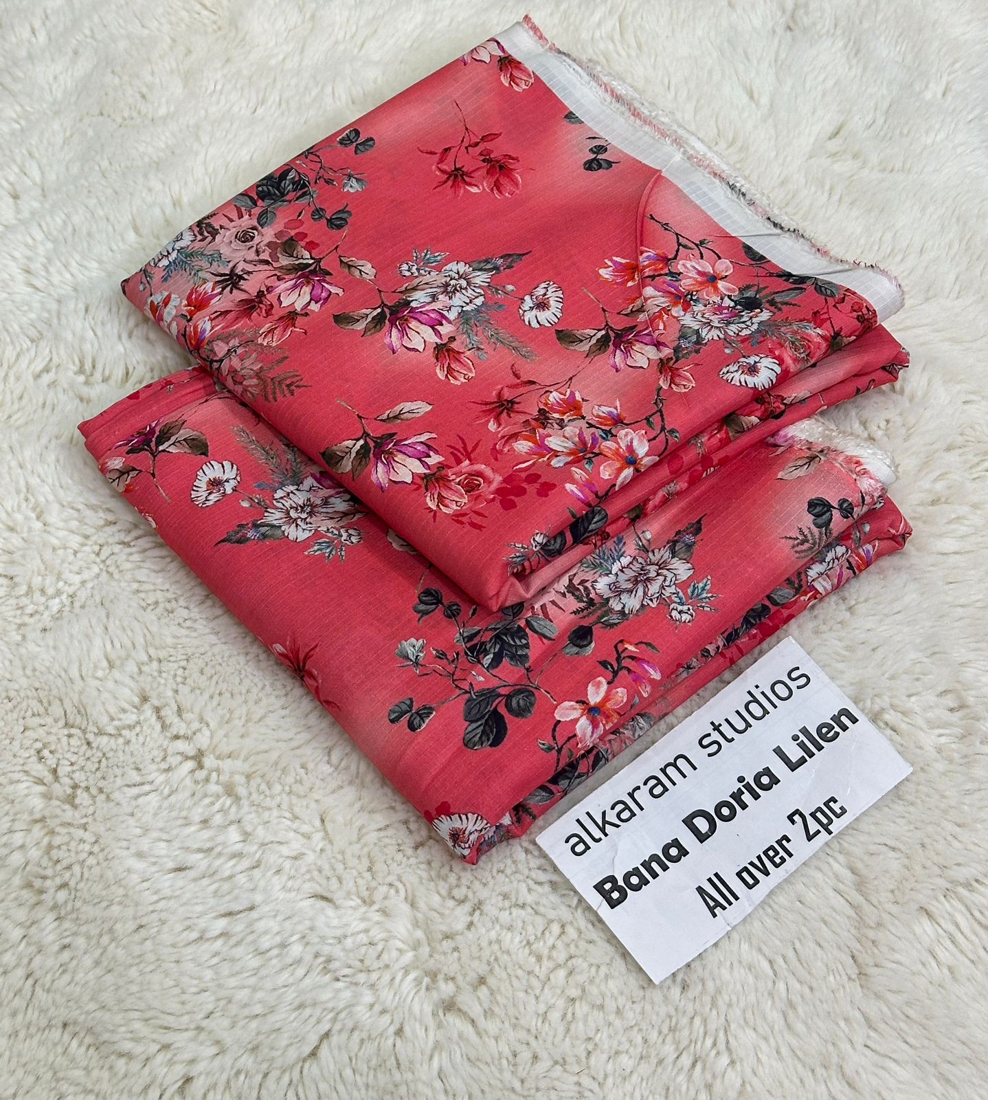 2PCS  BANA DORIA LINEN