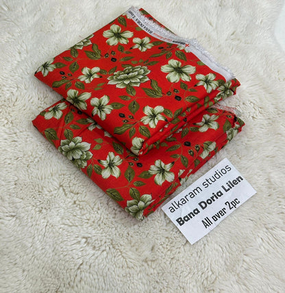 2PCS  BANA DORIA LINEN