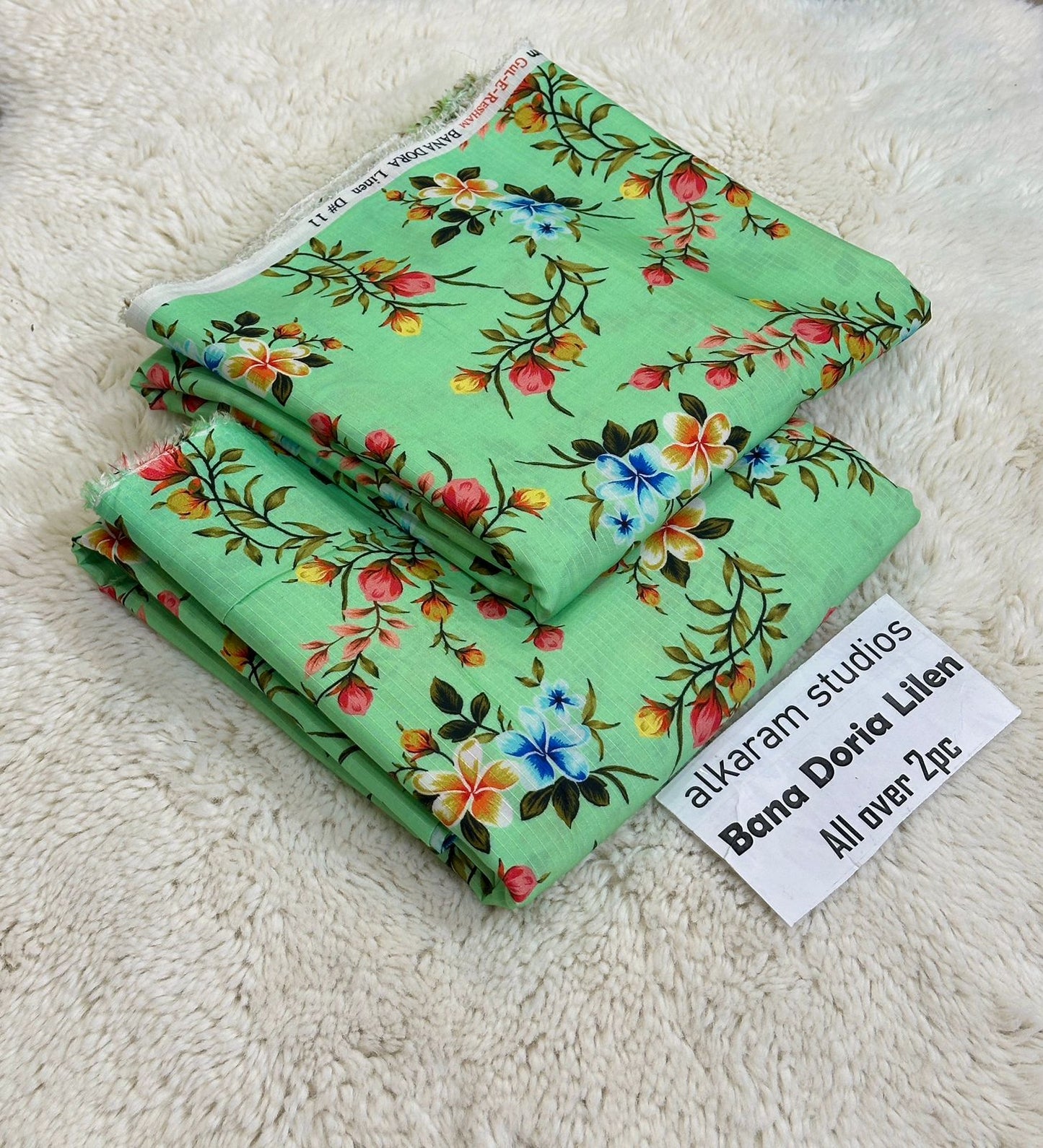 2PCS  BANA DORIA LINEN