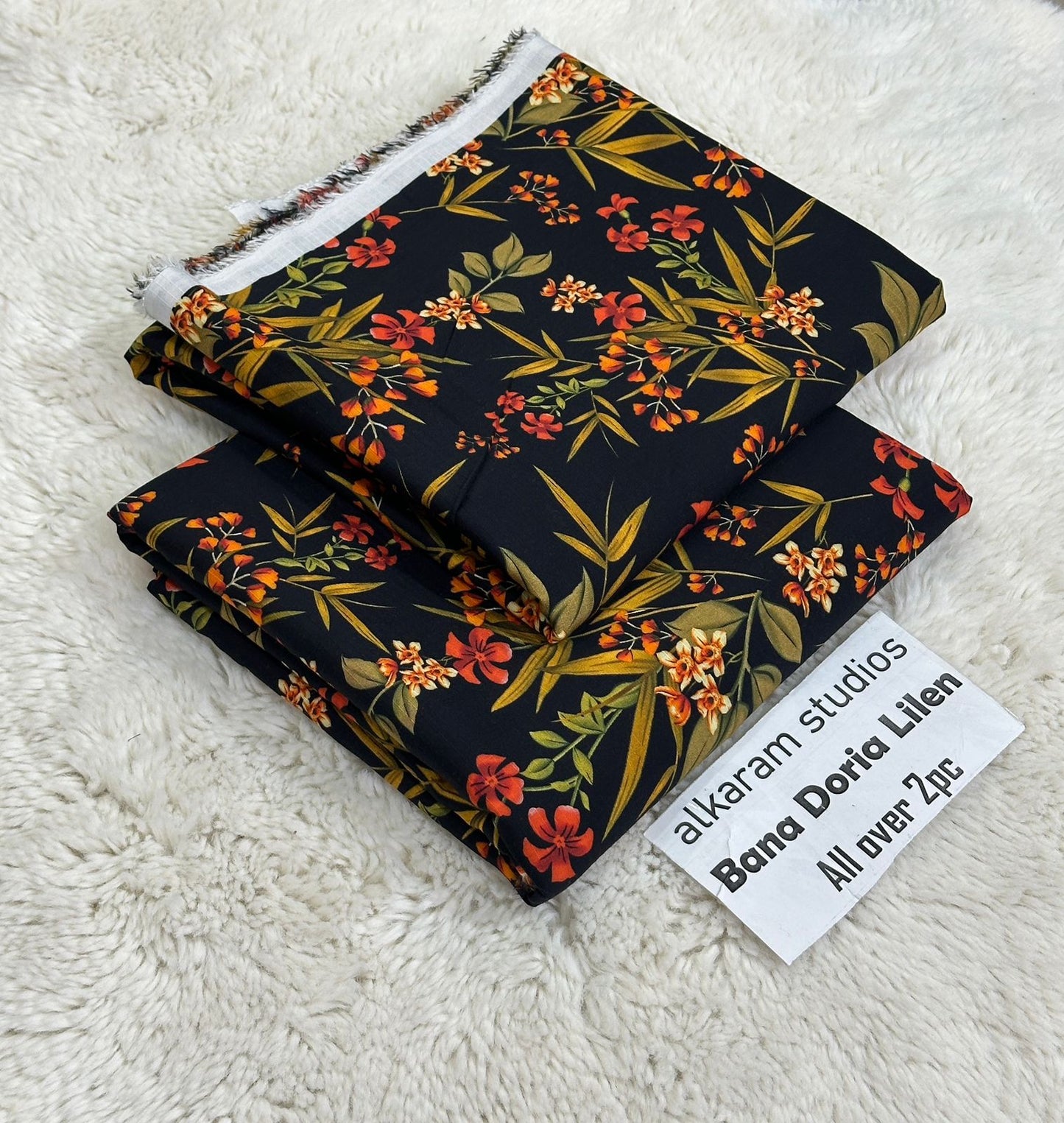 2PCS  BANA DORIA LINEN