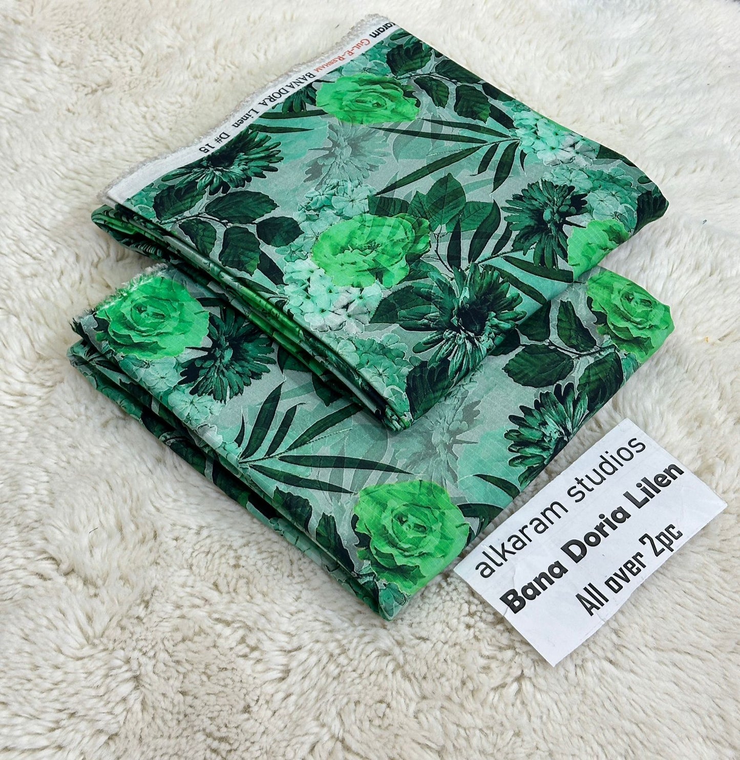 2PCS  BANA DORIA LINEN