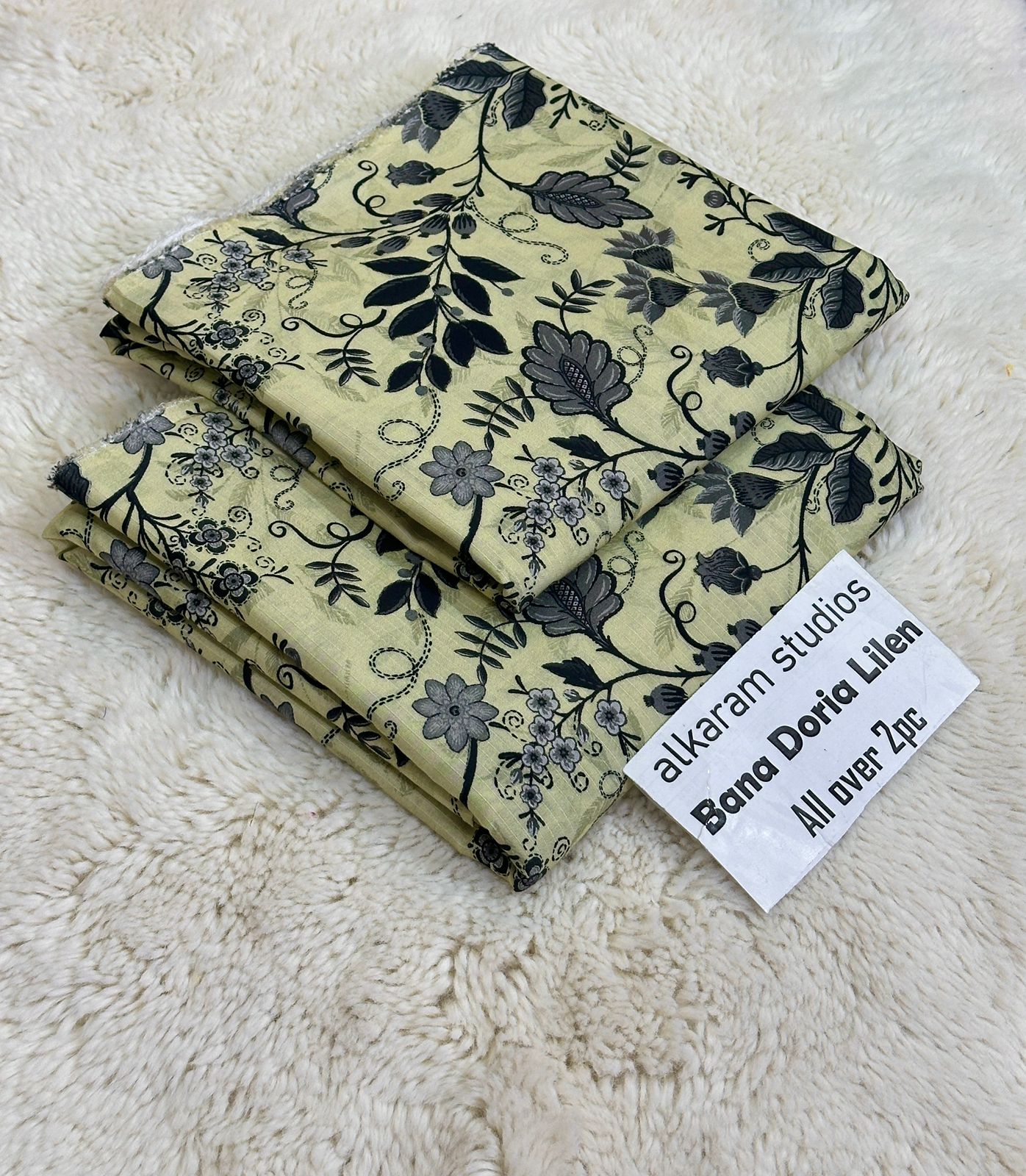 2PCS  BANA DORIA LINEN