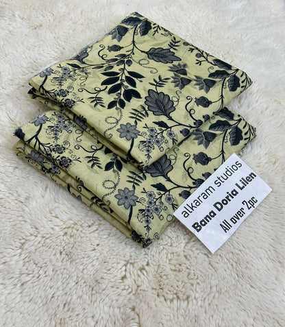 2PCS  BANA DORIA LINEN