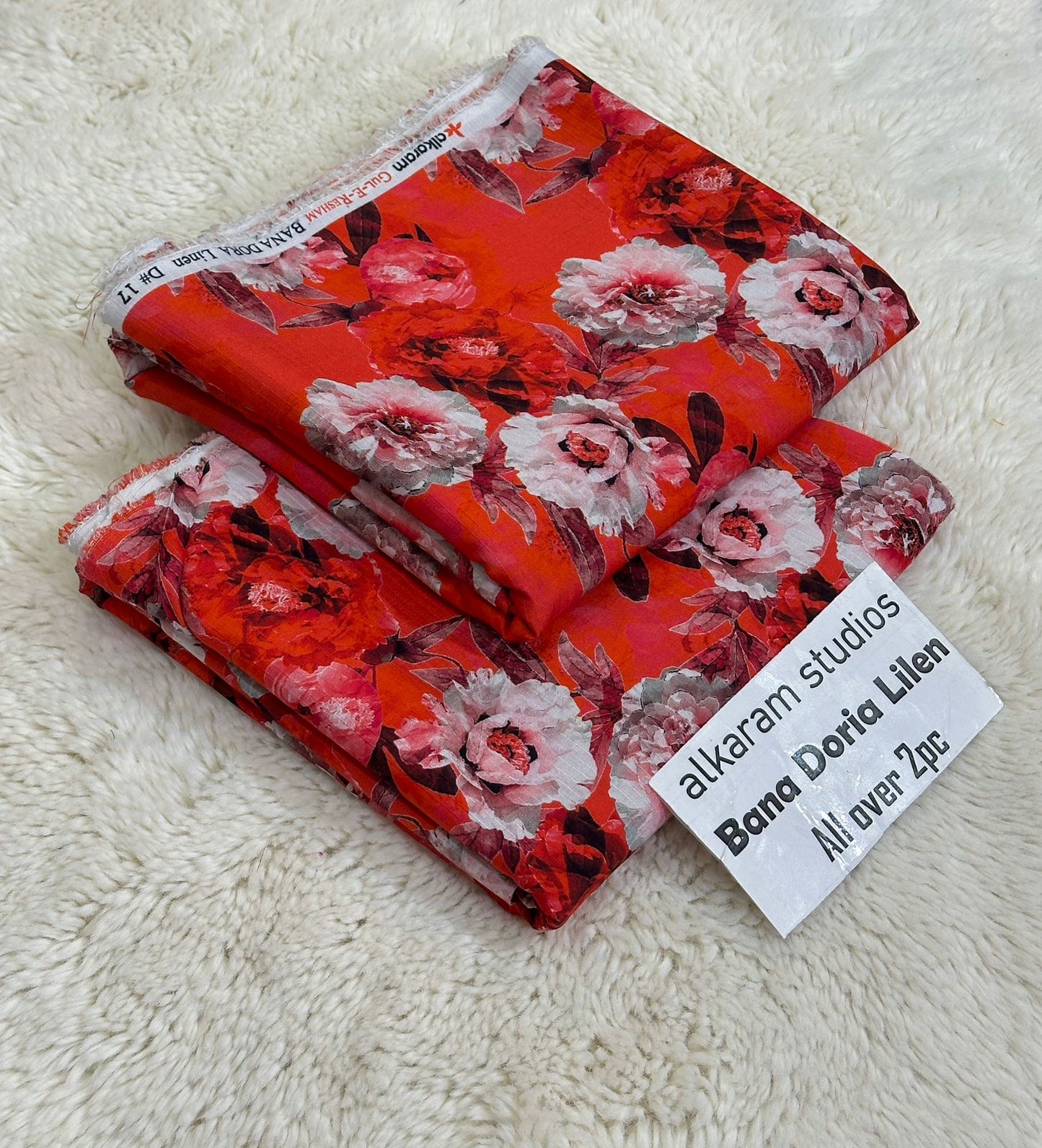2PCS  BANA DORIA LINEN