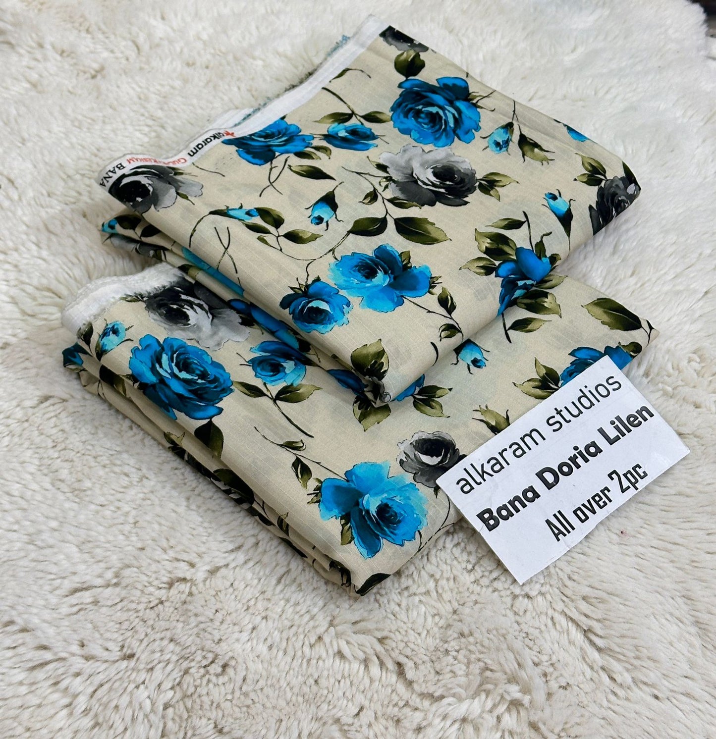 2PCS  BANA DORIA LINEN