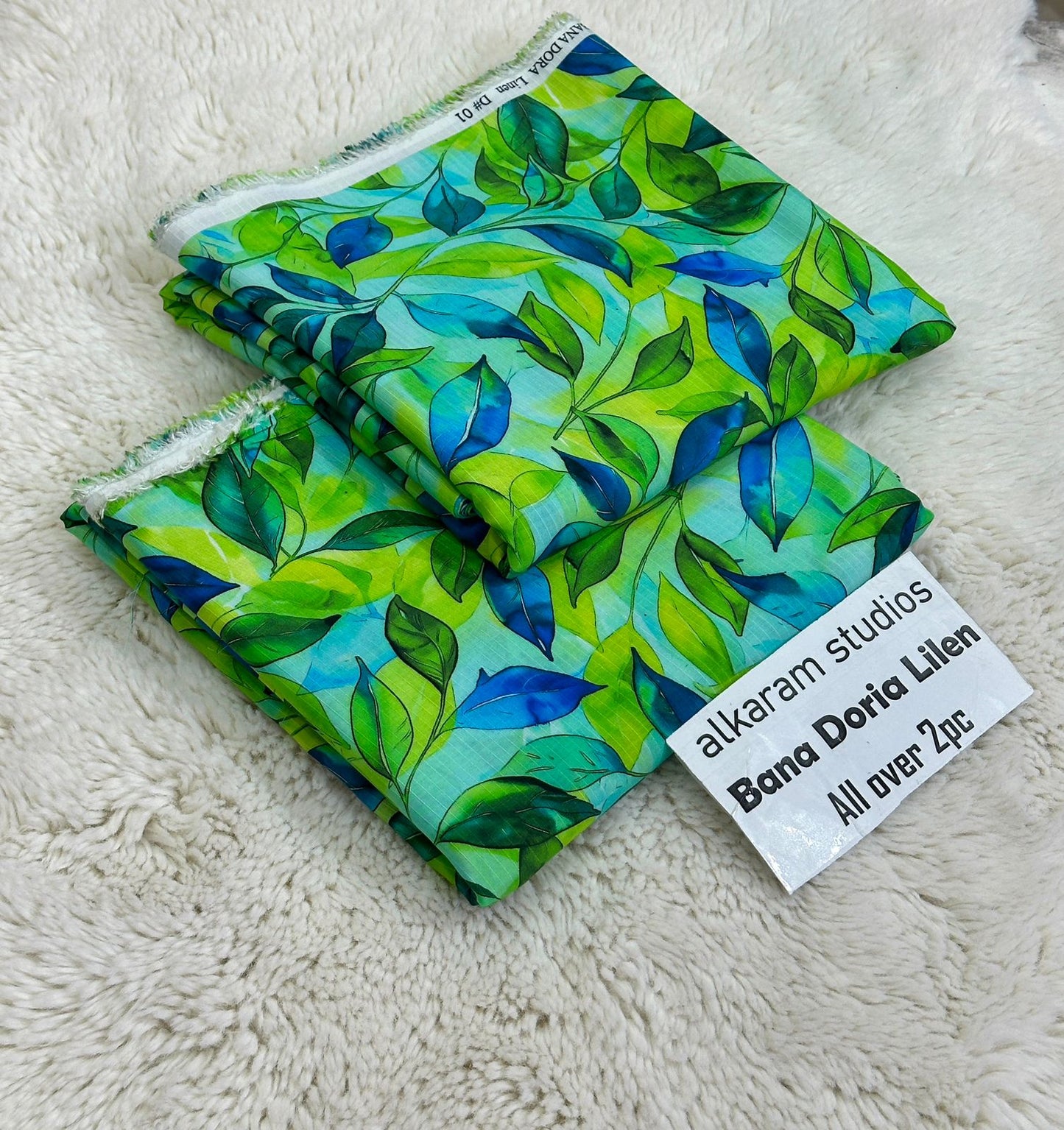 2PCS  BANA DORIA LINEN
