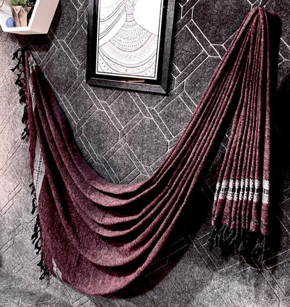 Men's Velvet Shawl)