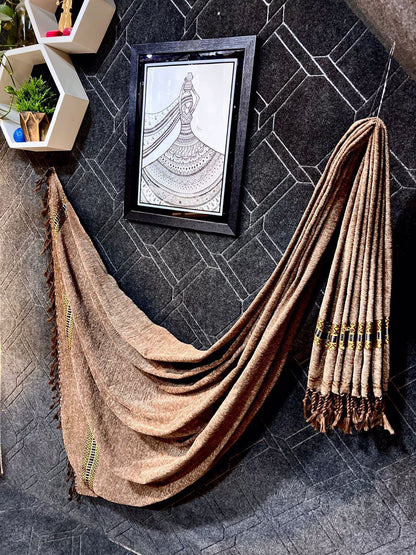 Men's Velvet Shawl)