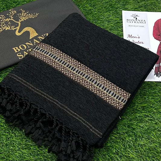 Men's Velvet Shawl)