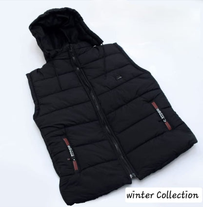 SLEEVELESS HOODIE JACKET 🧥