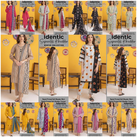 3pc Printed KHADDAR