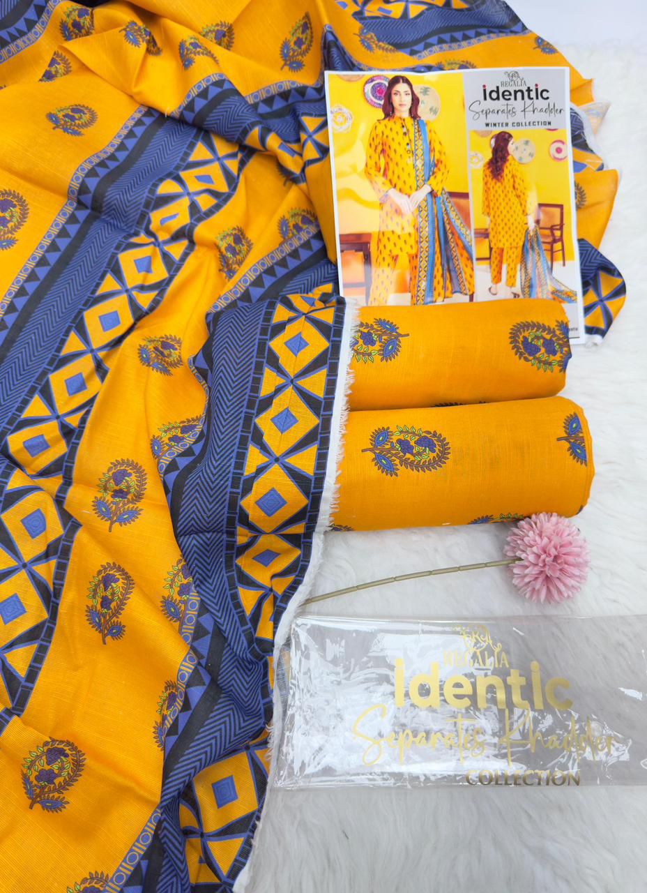 3pc Printed KHADDAR