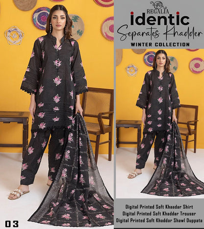 3pc Printed KHADDAR