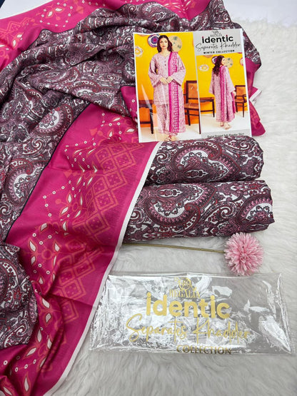 3pc Printed KHADDAR