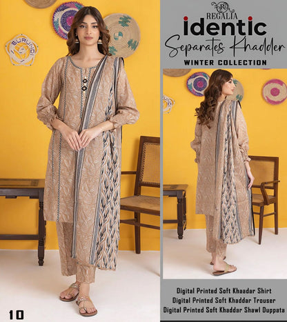 3pc Printed KHADDAR