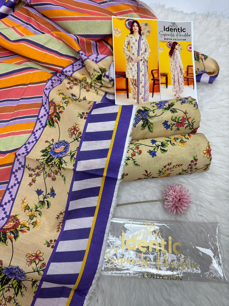 3pc Printed KHADDAR