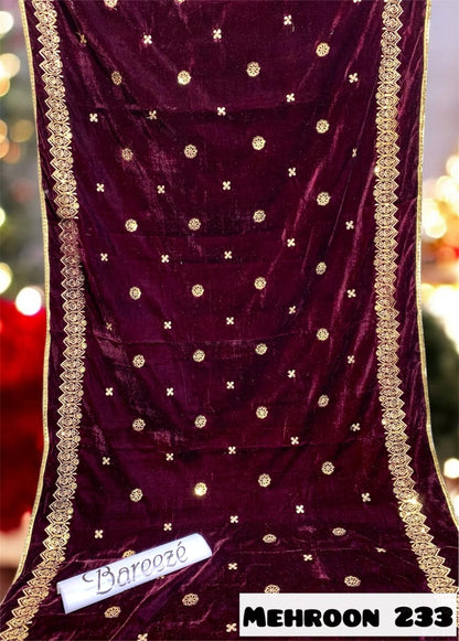 Velvet Shawls