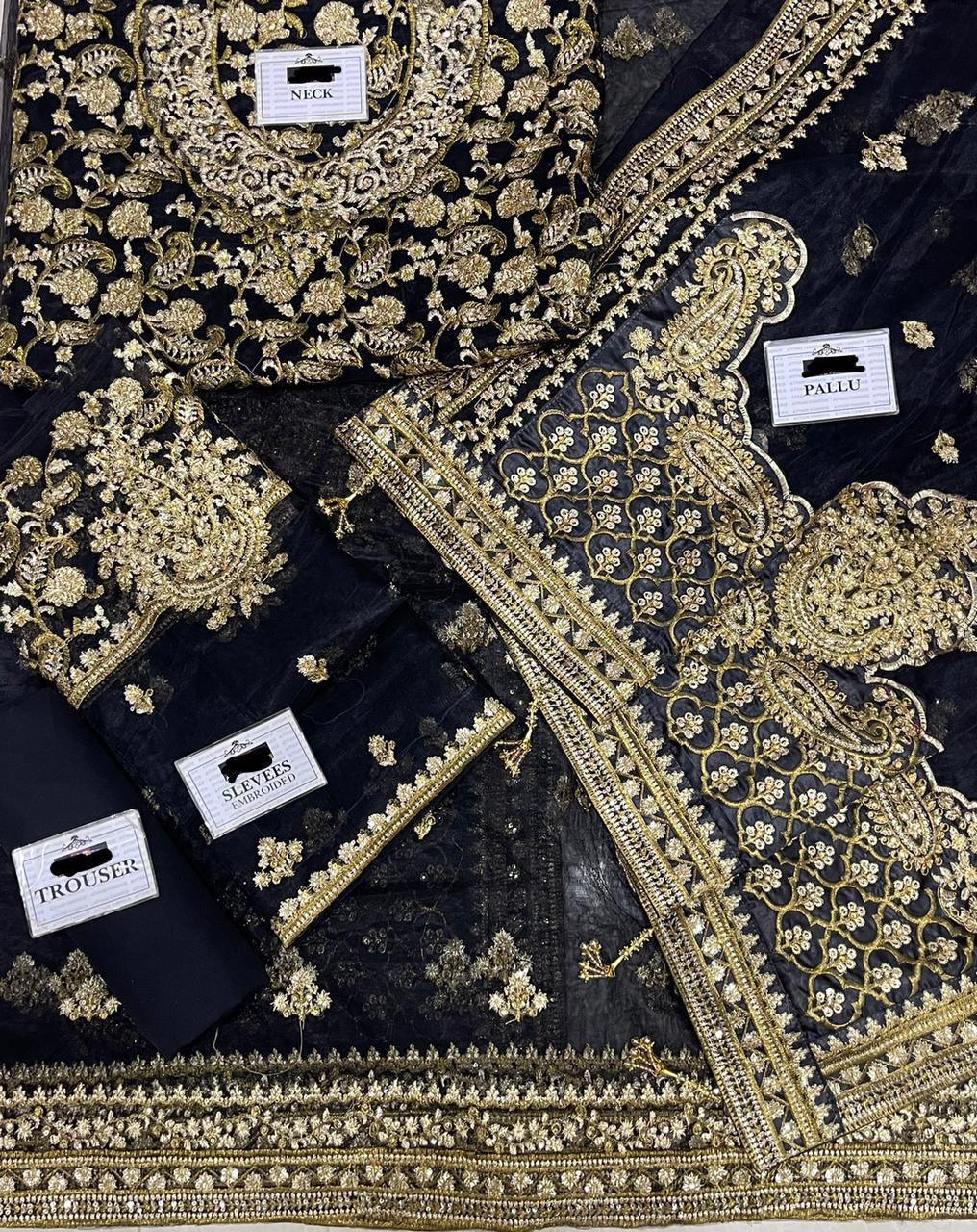 Maria B saree wedding collection