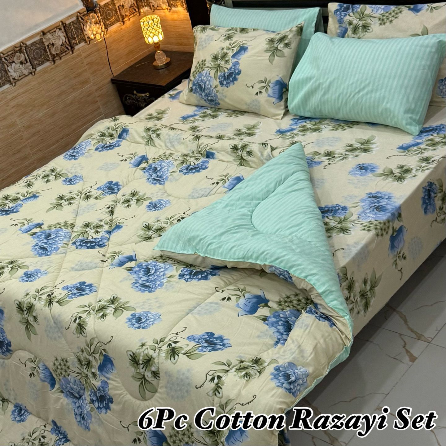 B ..6PC Cotton Vicky Razayi Set🔥